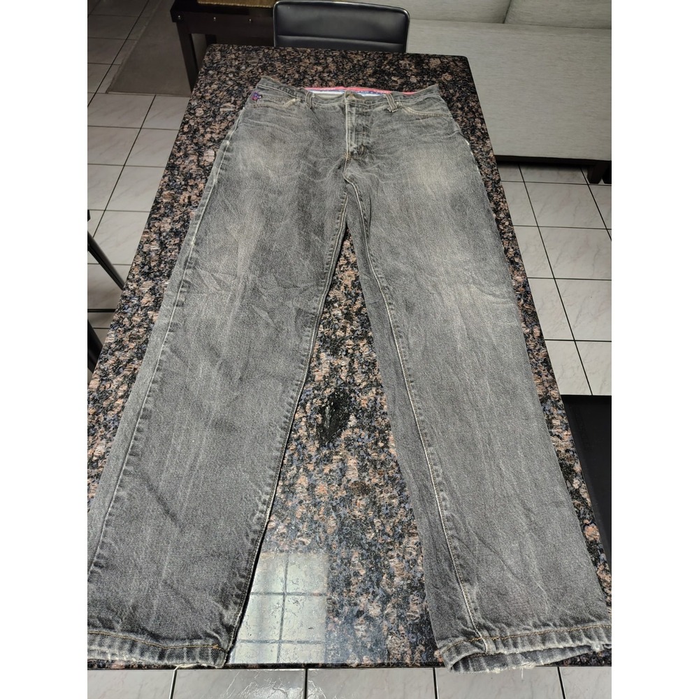 Vintage Y2K Coogi Australia Denim Down Under Blue Jeans  34 VTG RARE